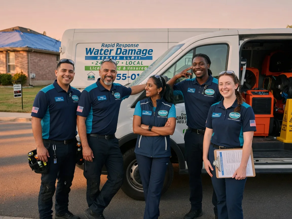 Water Damage Restoration company in Frederic, WI