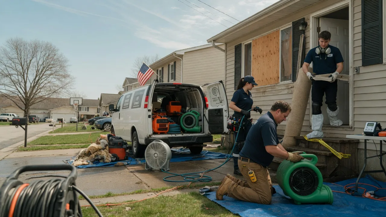 Water Damage Restoration in Frederic, WI near me